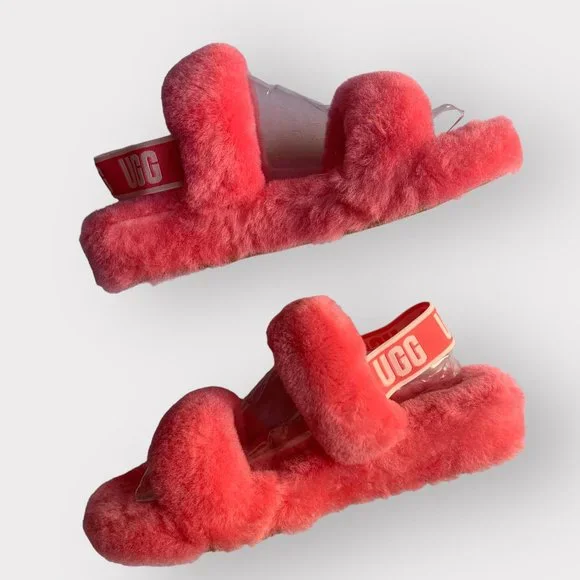 New NWoT UGG Women's OH YEAH Slipper Slide Sz 10 READ DESCRIPTION! - Picture 5 of 8